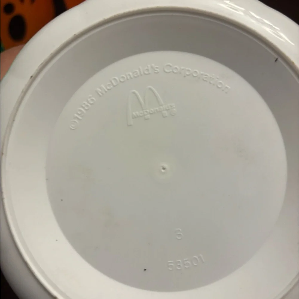 Vintage 1986 McDonald's Halloween Buckets- Lot of 6